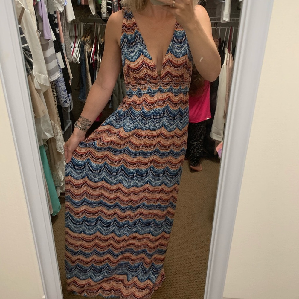 Multi Color Maxi Dress
